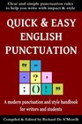 Quick  Easy English Punctuation