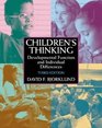 Children's Thinking Developmental Function and Individual Differences