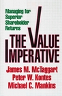 Value Imperative  MANAGING FOR SUPERIOR SHAREHOLDER RETURNS