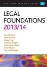 Legal Foundations 2013/2014