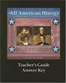 All American History Vol 1 Teacher's Gui (All American History)