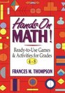 HandsOn Math ReadyToUse Games  Activities for Grades 48