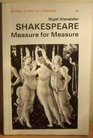Shakespeare's Measure for Measure