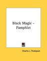 Black Magic  Pamphlet