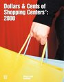 Dollars And Cents of Shopping Centers  2000