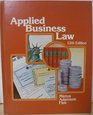 Applied business law Business law applied to the problems of the individual as citizen consumer and employee based on the Uniform Commercial Code