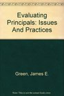 Evaluating Principals Issues And Practices