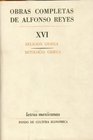 Obras completas XVI  Religion griega Mitologia griega