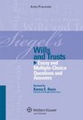 Siegels Wills  Trusts Essay Multi Choice Question Answer 2009