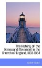 The History of the Romeward Movement in the Church of England 18331864