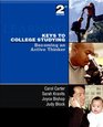 Keys to College Studying Becoming an Active Thinker  Prentice Hall Guide to Research Navigation Pkg