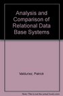 Analysis and Comparison of Relational Database Systems
