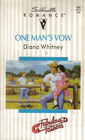 One Man's Vow (Fabulous Fathers) (Silhouette Romance, No 940)