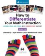How to Differentiate Your Math Instruction Lessons Ideas and Videos with Common Core Support Grades K5