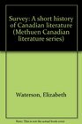 Survey a short history of Canadian literature