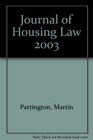 Journal of Housing Law 2003