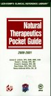 Natural Therapeutics Pocket Guide 20002001