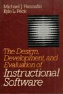 Design Development and Evaluation of Instructional Software