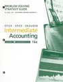 ProblemSolving Strategy Guide Volume I for Stice/Stice's Intermediate Accounting 16th