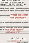 What's the Matter with Delaware How the First State Has Favored the Rich Powerful and Criminal  and How It Costs Us All