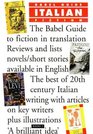 Babel Guide to Italian Fiction in Translation