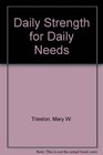 Daily Strength for Daily Needs