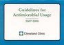 Guidelines for Antimicrobial Usage