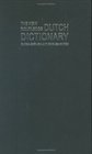 The New Routledge Dutch Dictionary DutchEnglish/EnglishDutch