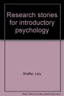 Research stories for introductory psychology