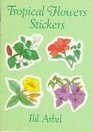 Tropical Flowers Stickers 24 PressureSensitive Designs