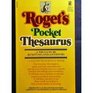 Roget's Pocket Thesaurus