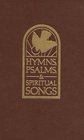 Hymns Psalms  Spiritual Songs