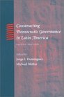 Constructing Democratic Governance in Latin America