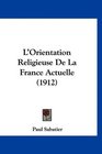 L'Orientation Religieuse De La France Actuelle