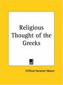 Religious Thought of the Greeks