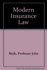 Modern insurance law
