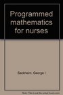Programmed mathematics for nurses