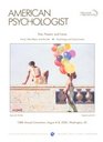 American Psychologist Special Issue The History of American Psychology