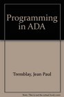 Programming in Ada