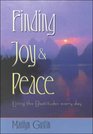 Finding Joy  Peace Living the Beautitudes Every Day