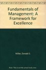 Fundamentals of Management A Framework for Excellence