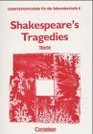 Shakespeare's Tragedies Essential Passages Textausgabe