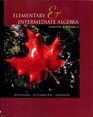 Elementary and Intermediate Algebra Graphs and Models