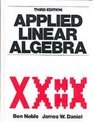 Applied Linear Algebra