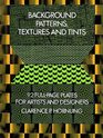Background Patterns Textures and Tints 92 FullPage Plates for Artists and Designers