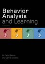 Behavior Analysis and Learning 4/E