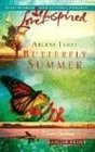 Butterfly Summer (Davis Landing, Bk 1) (Love Inspired) (Large Print)