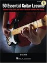 50 Essential Guitar Lessons Bk/Cd