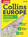 2009 Collins Road Atlas Europe A4 Edition