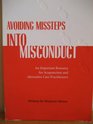 Avoiding Missteps Into Misconduct An Important Resource for Acupuncture and Alternative Care Practitioners